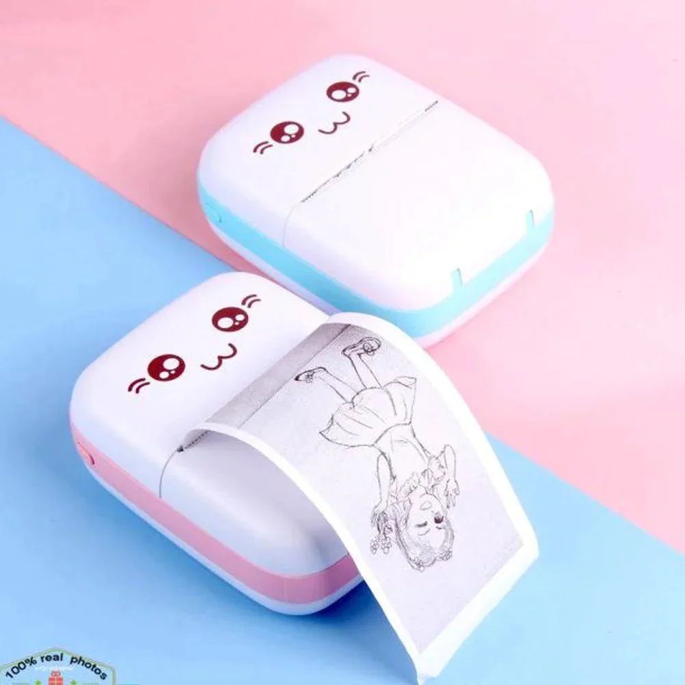 Portable Mini Pocket Printer BT Thermal ...