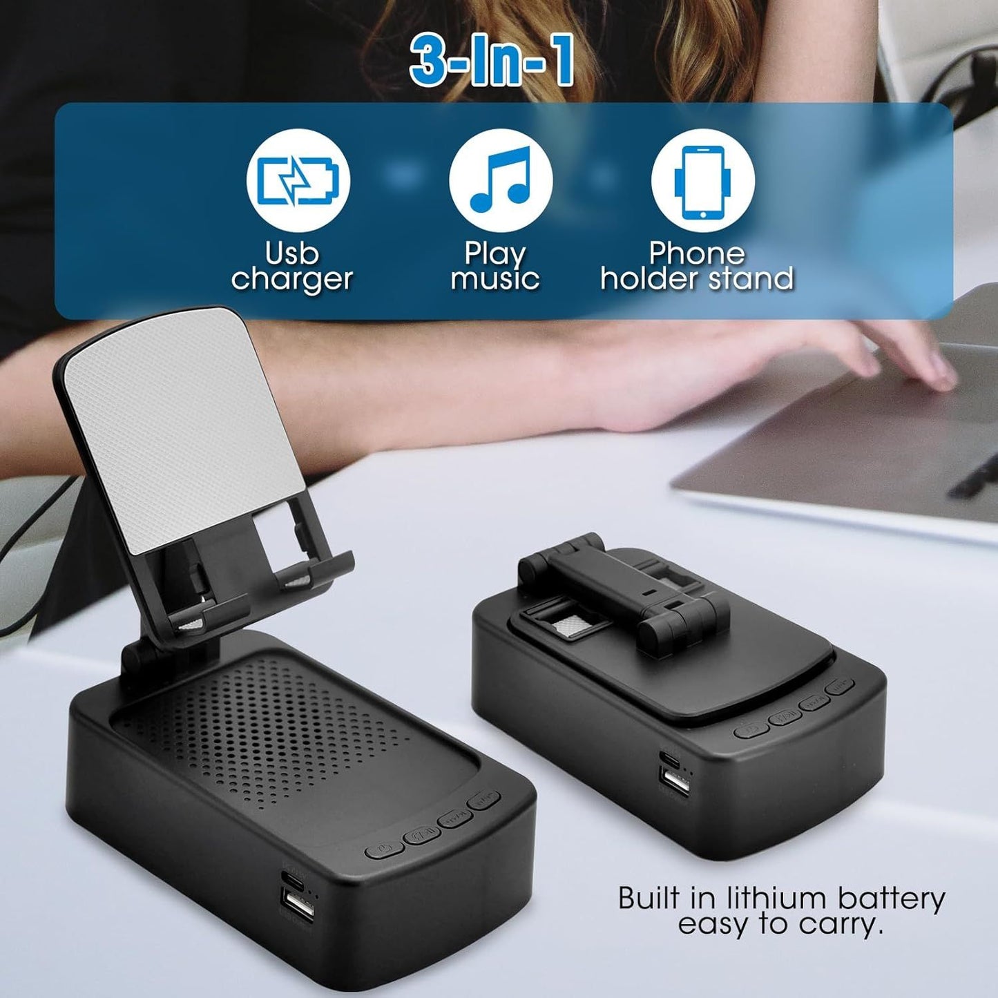 Roarswa Mobile Phone Holder with Bluetoo...